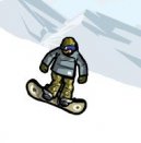 Photo: Snowboard stunts